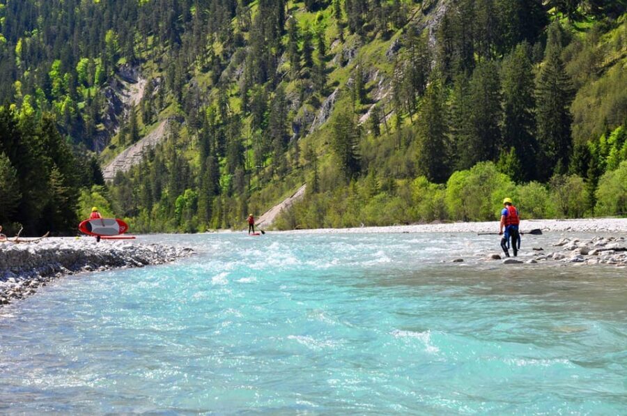 SUP Tour River Isar close to Munich