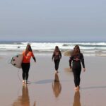 Surf Class in Caparica - Learning and Practice