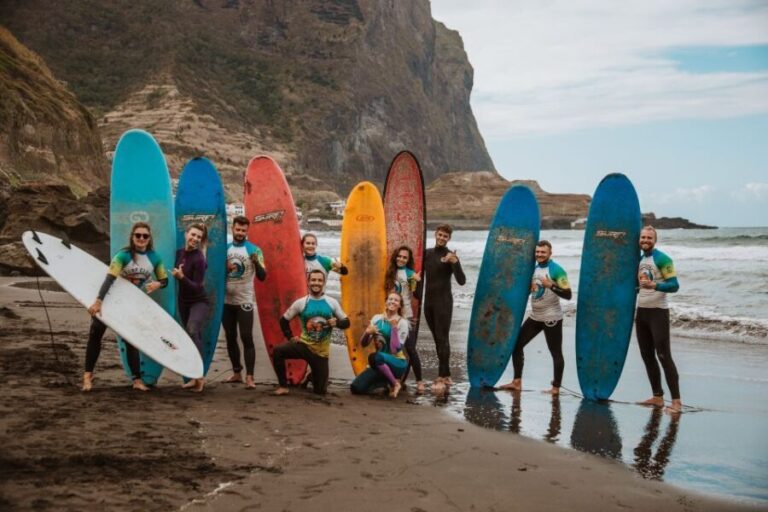 Surf lesson in Madeira - Practical Details and Tips for Your Surfing Day