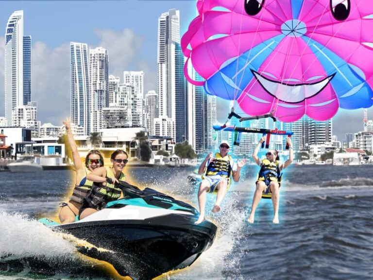 Surfers Paradise: Parasailing and Jet Ski Tour Package - Breaking Down the Itinerary