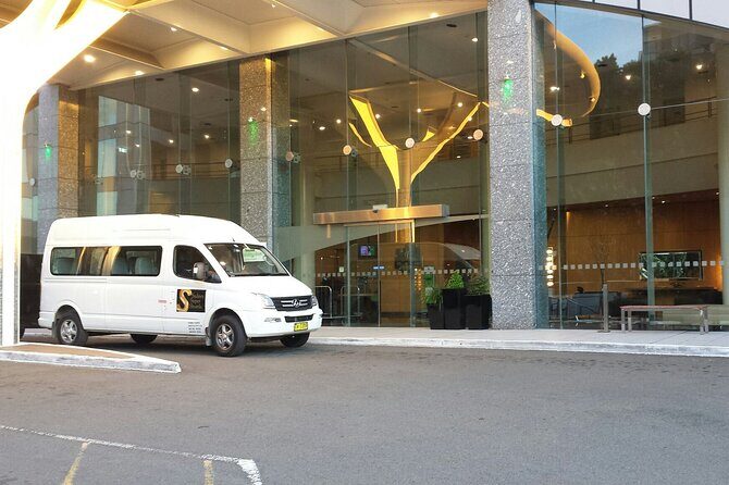 Sydney Airport to Sydney CBD shared ride seat in vehicle shuttle transfer - The Itinerary in Detail