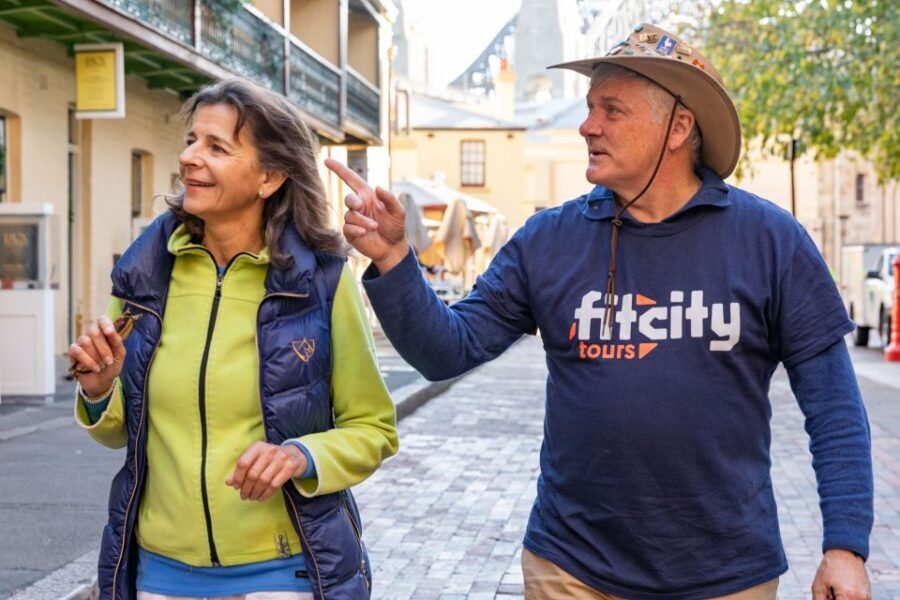 Sydney Hidden Gems Walking Tour - Loftus Lane: Colonial Charm Meets Harbour Views