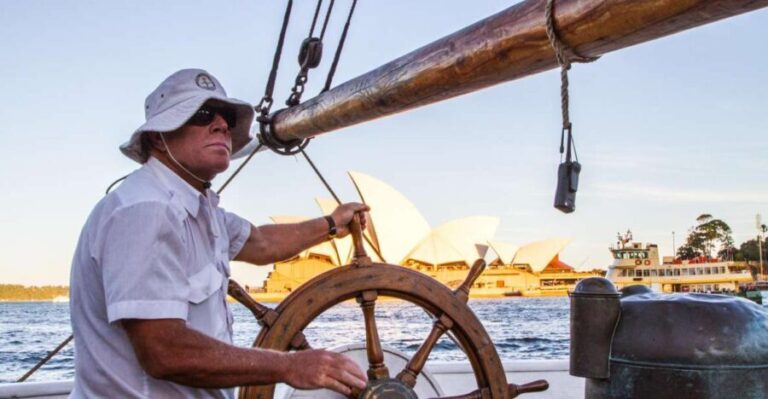 Sydney: Tall Ship Harbour Twilight Dinner Cruise - The Sailing Experience: Authentic and Engaging