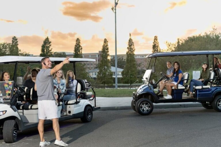 Tampa: Guided City Tour in Deluxe Street Golf Cart - What’s Included and What’s Not