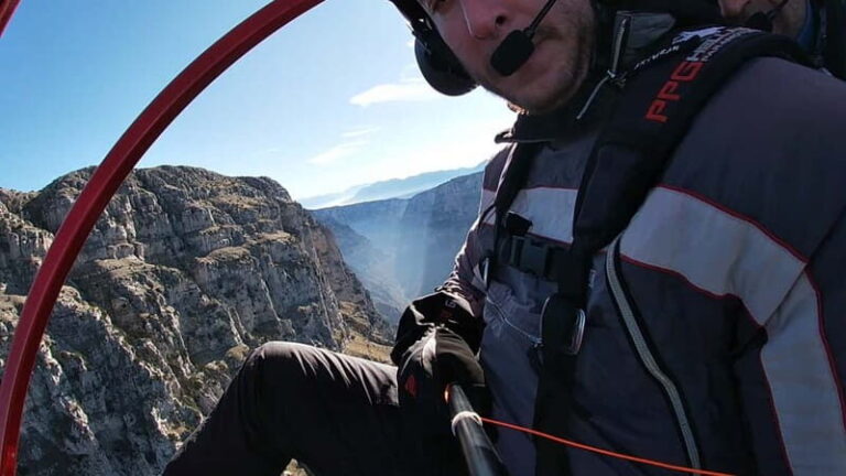 Tandem flight with paramotor from above ioannina zagori - What Makes This Experience Special?
