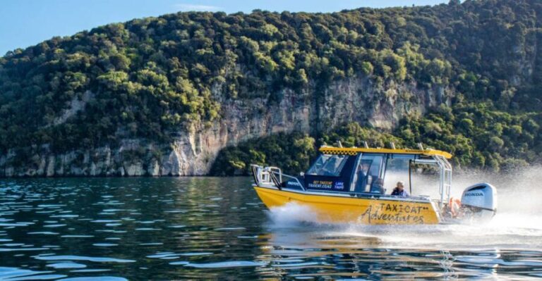 Taupo: Lake Taupo Western Bays Catamaran Tour with Bush Walk - Discovering Lake Taupo’s Western Bays: An Authentic Water Adventure