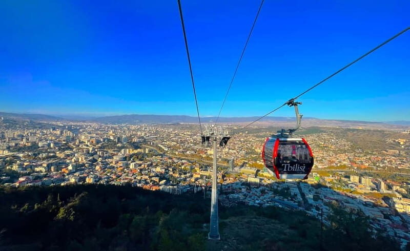 Tbilisi: New City Guided Tour with Mtatsminda Cable Car Ride - The Itinerary in Detail