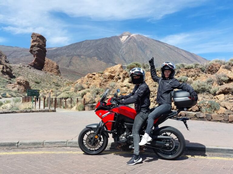 Tenerife: Motorcycle Guide Tour - Volcano Teide - A Ride Through Tenerifes Volcanic Heartland