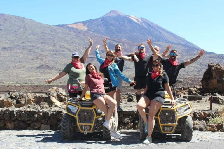 Tenerife: QUAD excursion TEIDE volcano ONLY doble quad - Who Should Consider This Tour?
