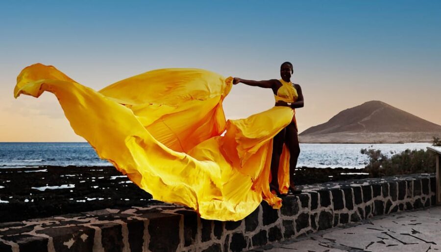 Tenerife: Your glamor photo shoot Flying Dresses by Sabine Jacob - An In-Depth Look at the Flying Dress Photo Shoot Experience