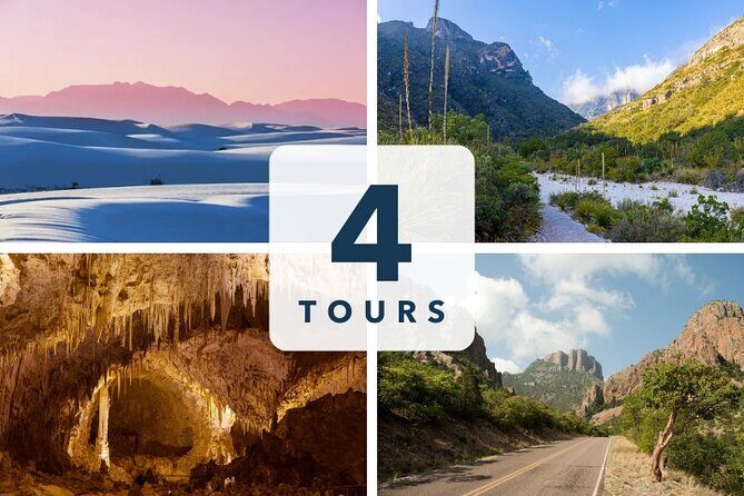 Texas and New Mexico Bundle 4 day Self Guided National Park Tours - FAQs