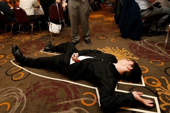 The Dinner Detective True Crime Murder Mystery Show - Wichita, KS - What to Expect at The Dinner Detective in Wichita