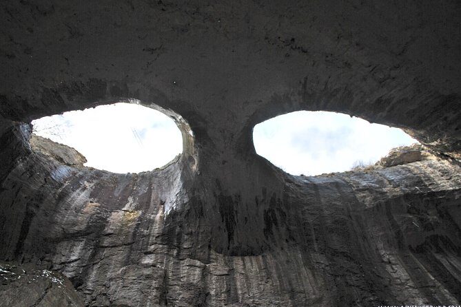 The Eyes of God natural wonder Saeva Dupka cave and Glozhene Monastery day trip from Sofia - A Day of Stunning Natural Wonders and Historic Charm: Saeva Dupka Cave, Prohodna, and Glozhene Monastery