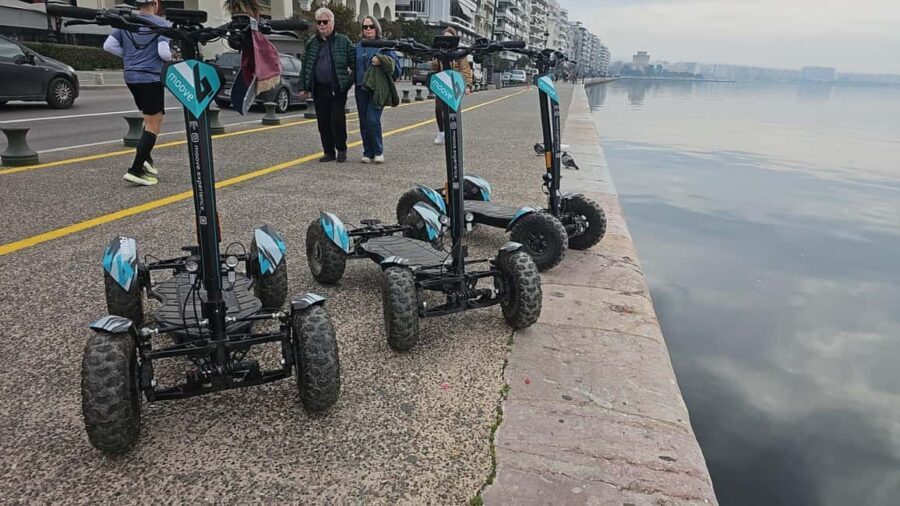 Thessalonikis Highlights Small Electric ATV Tour - Detailed Breakdown of the Tour Experience