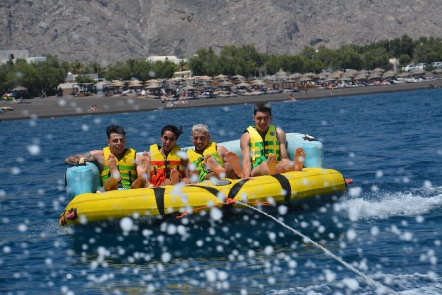 Thrill Waves Tubing at Perivolos Beach, Santorini - A Deep Dive into the Experience