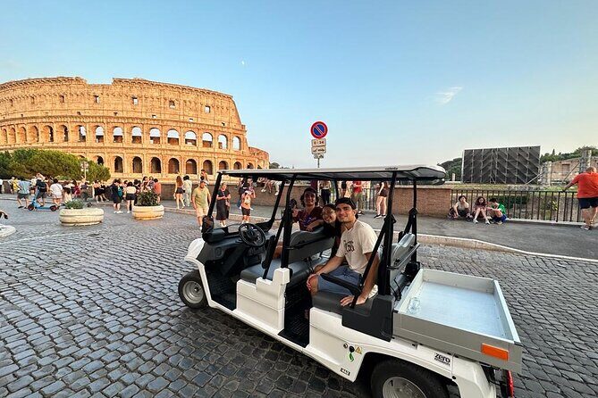 Top Ten Rome Major Attractions Private Tour by Golf Cart - FAQs