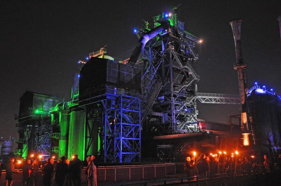 Torchlight tour of the old ironworks - A Detailed Look at the Torchlight Tour Experience