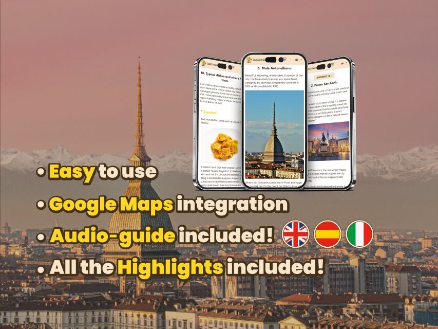 Torino: Digital Guide made by a Local for your walking tour - The Sum Up