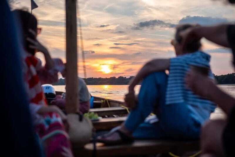 Toru: Sunset on the Vistula From a Traditional Boat. - The Value of This Experience