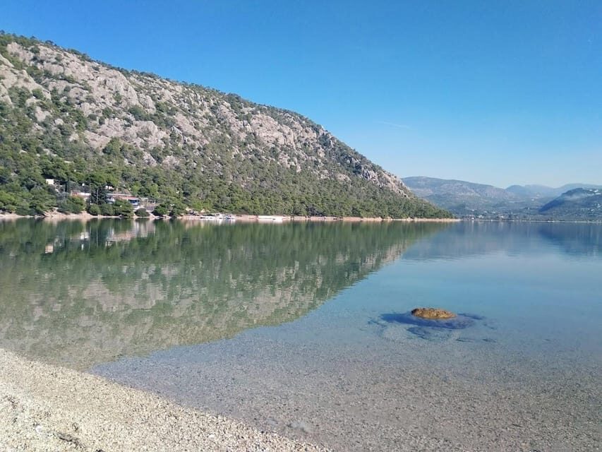 Tour in Heraion (Sanctuary of Hera) and Lake Vouliagmeni - Hidden Beaches and Scenic Walks at Heraion