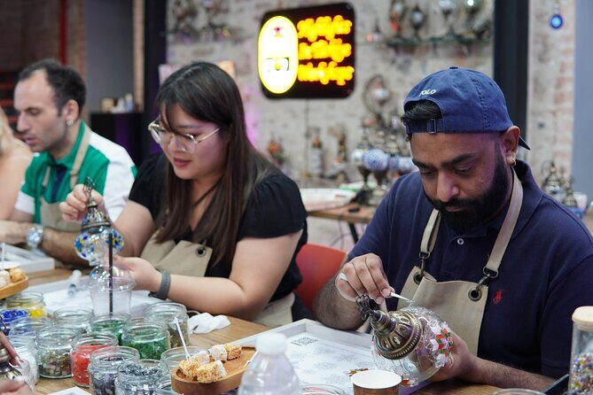 Traditional Turkish Mosaic Lamp Making Workshop in Antalya - An Artistic Journey in Antalya
