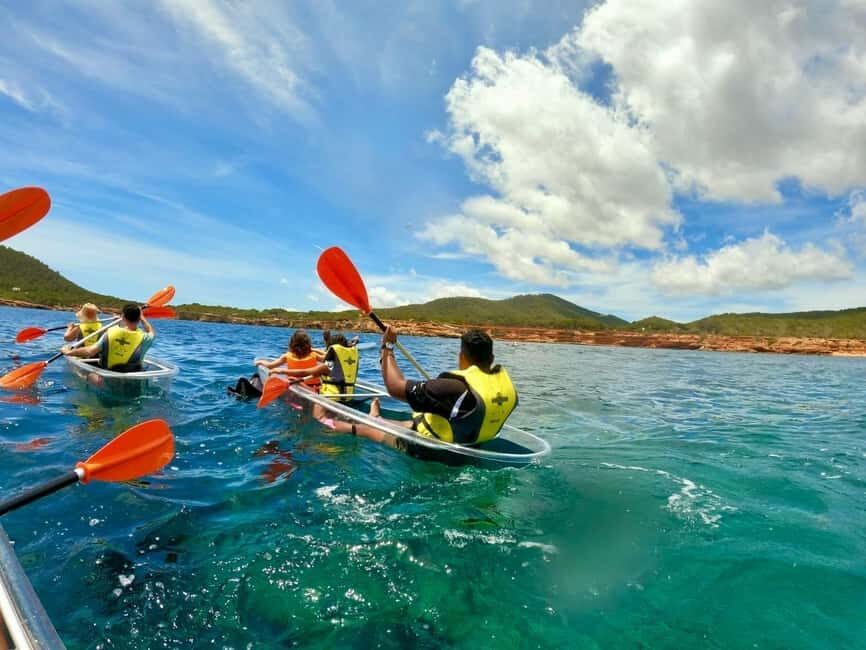 Transparent Kayak or SUP Guided Tour in Pou des LLeo - What the Tour Offers