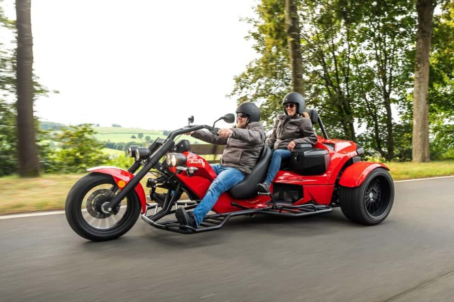 Trike rental in Lindlar | Drive with your car license - The Value of the Experience