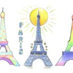 Trocadéro: Eiffel Tower coloring workshop for children - A Closer Look at the Eiffel Tower Coloring Workshop
