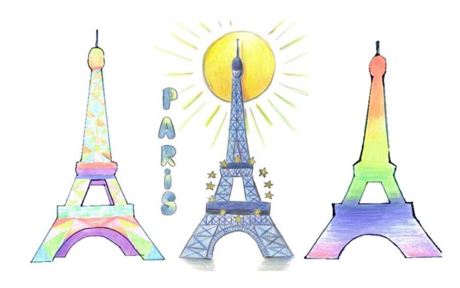 Trocadéro: Eiffel Tower coloring workshop for children - A Closer Look at the Eiffel Tower Coloring Workshop