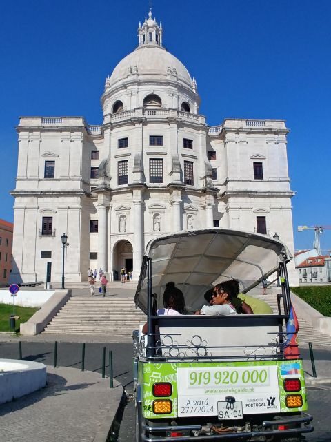 Tuk Tuk Lisbon: 3H00 Lisbon Charms - A Deeper Look at the Lisbon Charms Tuk-Tuk Tour