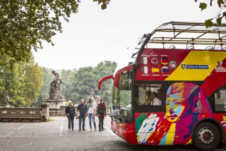 Turin: Cinema Museum and Bus Tour - The Hop-On Hop-Off Bus Experience