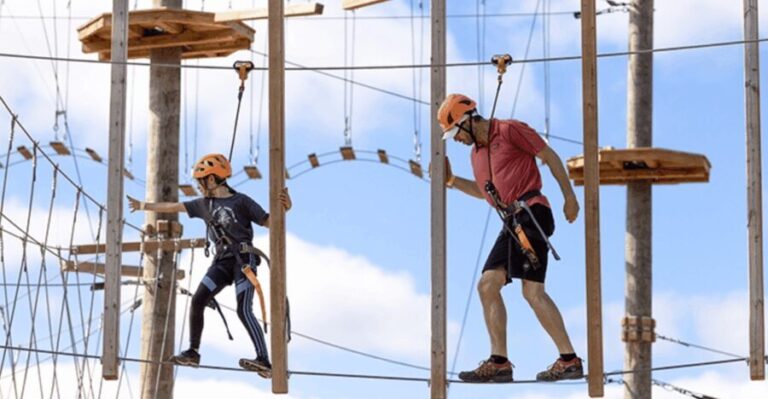 Tyroparc: La Cité des Bois Obstacle Course in Laurentians - Who Would Enjoy This?