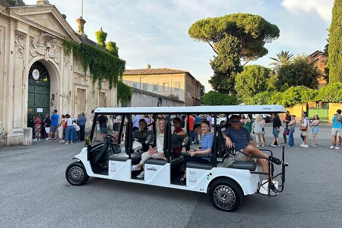 Ultimate Rome Highlights by Golf Cart Private Guided Tour - The Itinerary in Detail