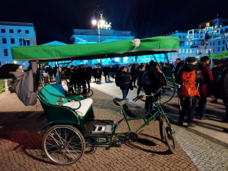 Unic Berlin (Multi) Rickshaw Private by Night Taylor Made - Final thoughts