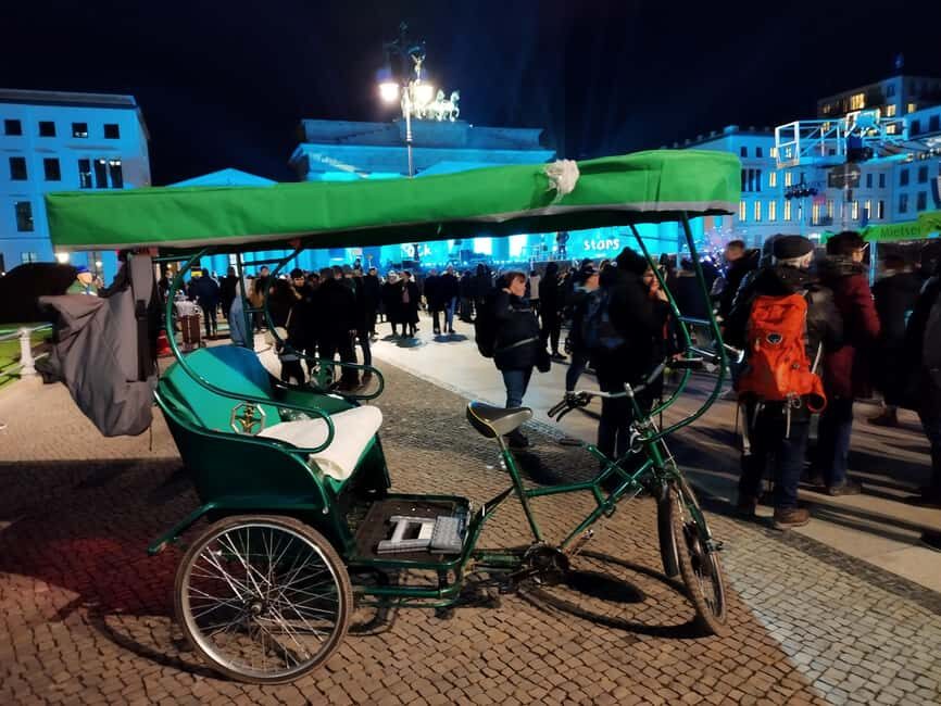 Unic Berlin (Multi) Rickshaw Private by Night Taylor Made - Final thoughts