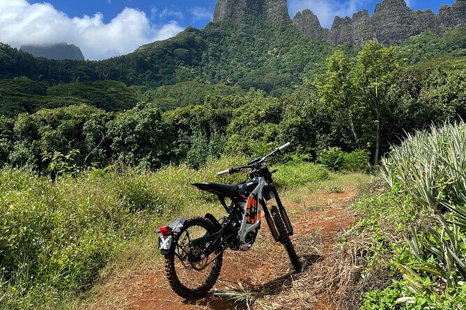 Unique excursion to Moorea on a 100% electric motorbike - Detailed Itinerary Breakdown