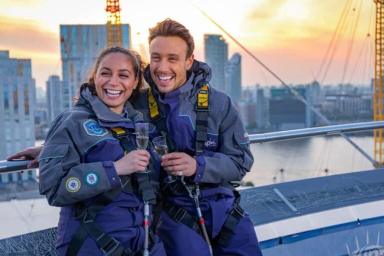 Up at The O2 Celebration Climb with Guide - An In-Depth Look at the Up at The O2 Celebration Climb