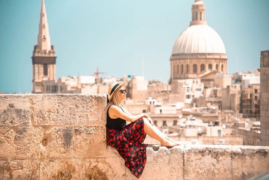 Valletta: Guided Walking Tour with Optional Cathedral Tour