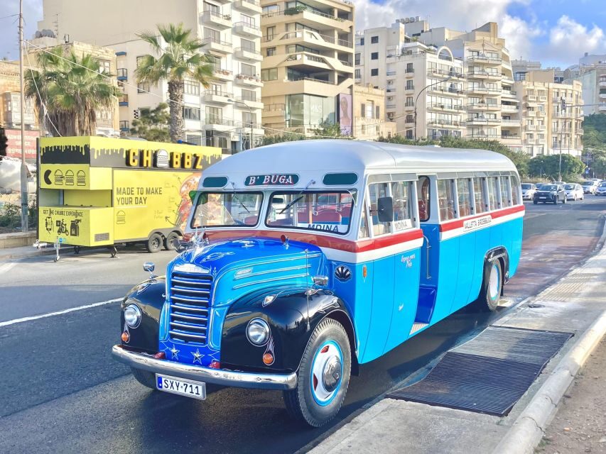 Valletta: Vintage Bus to Valletta, Sliema, Rabat & Mdina - Frequently Asked Questions