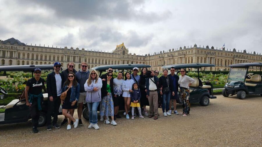 Versailles: Gardens Golf Cart Tour, Row Boat, and Champagne - Authentic Insights From Reviews