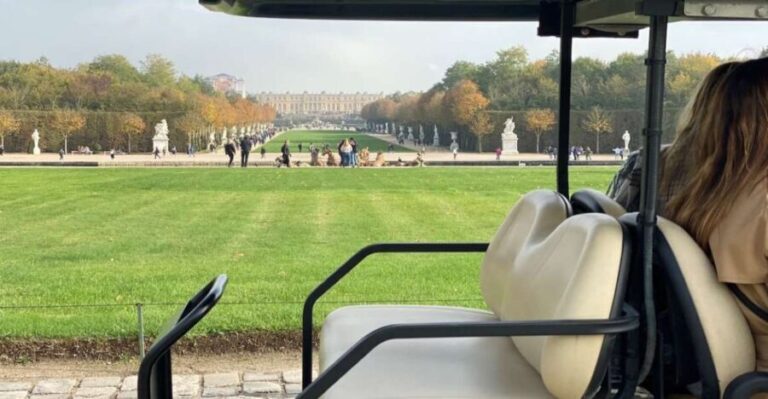Versailles: Royal Palace & Gardens Private Golf Cart Tour - Why This Tour Works Well