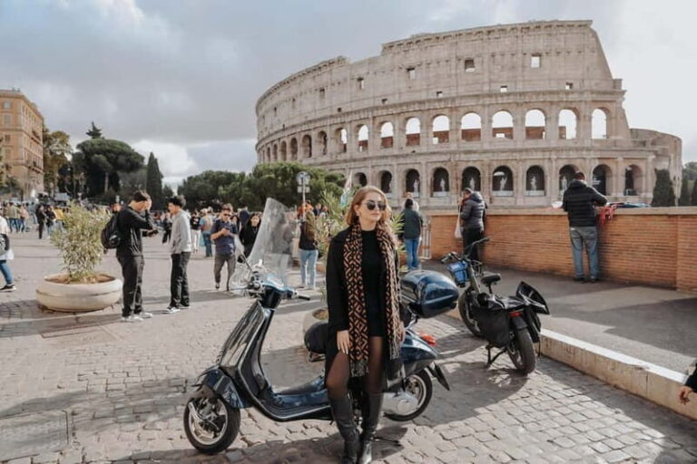 Vespa Ride in Rome Streets with Photography - An In-Depth Look at the Vespa Rome Experience