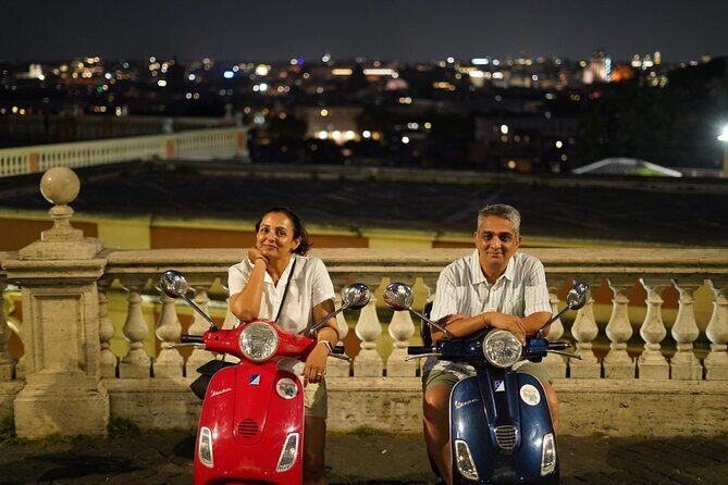 Vespa Scooter Night Tour in Rome with Professional Photographer - FAQ