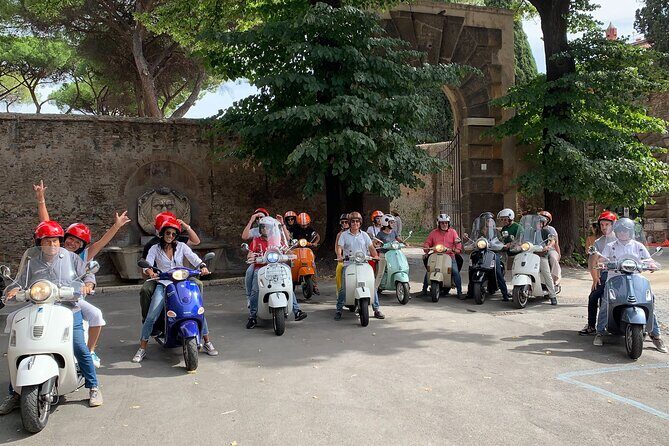 Vespa Tour in Rome Driven by Us with Optional Pick Up - FAQ