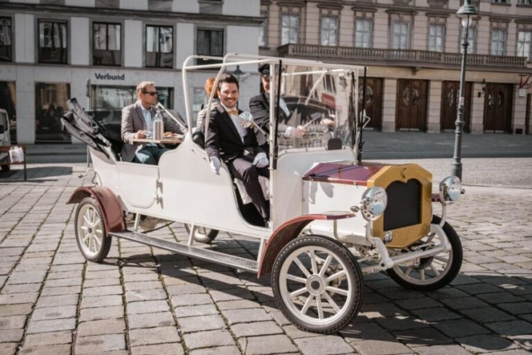 Vienna: Culinary Sightseeing Tour in an Electric Vintage Car - The Culinary Stops: A Taste of Vienna