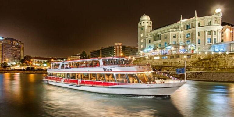 Vienna: Evening Cruise Along The Danube - Itinerary and Route