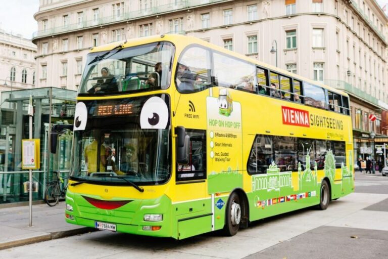 Vienna: Hop-On Hop-Off Sightseeing Bus Tour - What to Expect During the Tour