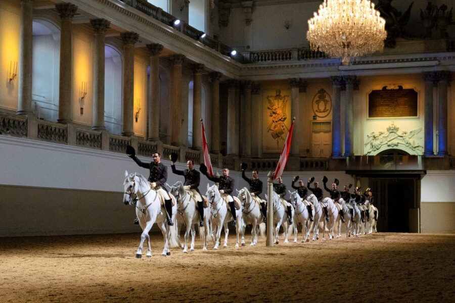 Vienna: Spanish Riding School 45-Minute Performance Show - Frequently Asked Questions