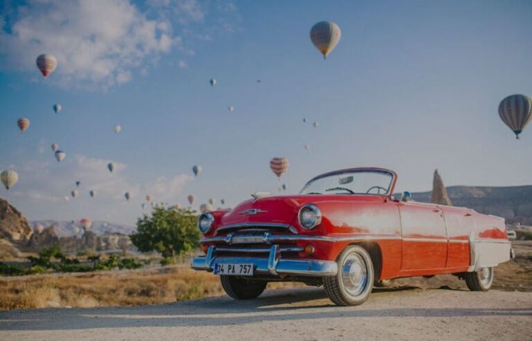 Vintage car in Cappadocia - Key Points