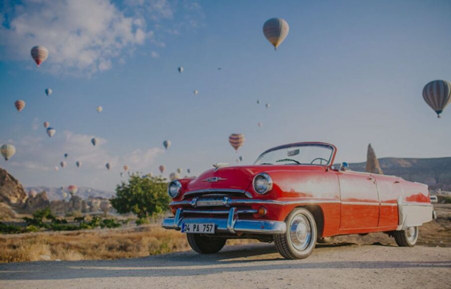 Vintage car in Cappadocia - Key Points